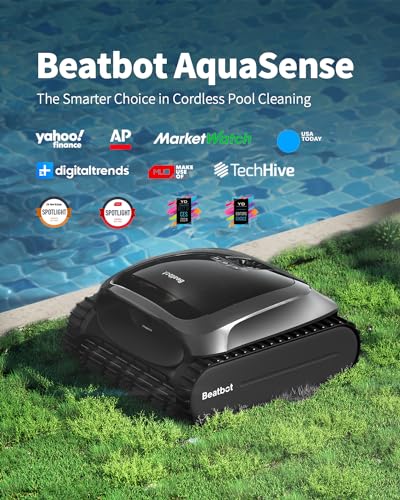 Beatbot AquaSense Cordless Robotic Pool Vacuum Cleaner – Intelligent Path Opimization, Cleans Floor, Walls, and Waterline – Ideal for Above & In-Ground Pools up to 2,260 sq.ft. - Image 7
