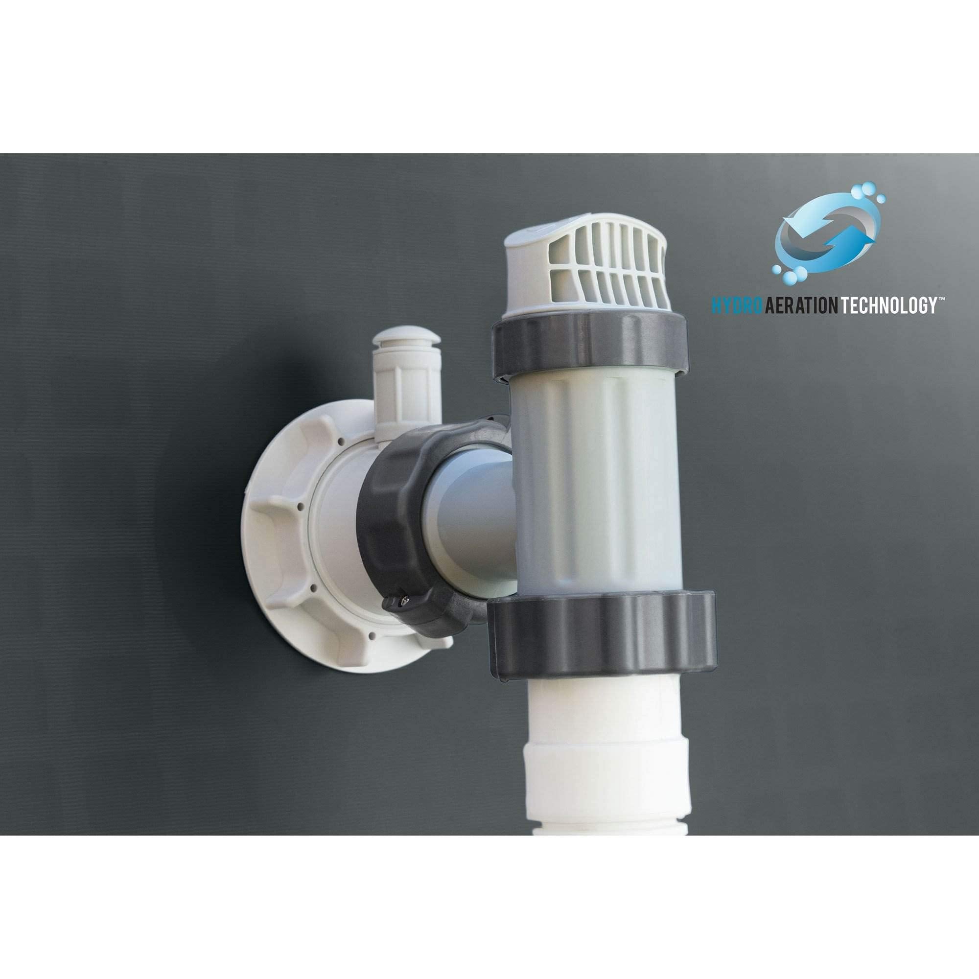 Intex 24ft x 12ft x 52in Ultra XTR Frame Rectangular Swimming Pool Set with Sand Filter Pump, Ladder, Ground Cloth, Cover and Robot Vacuum - Image 3