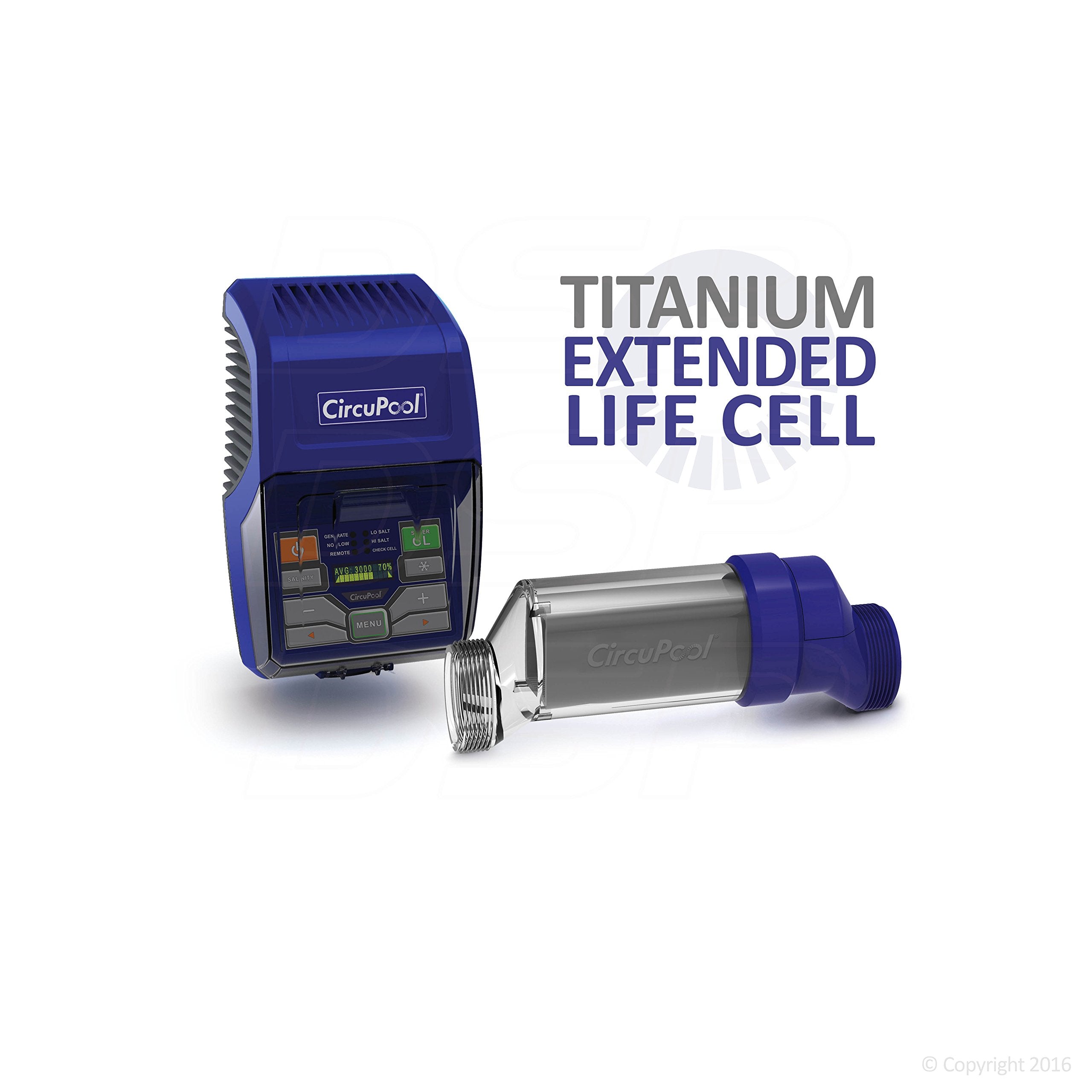 CircuPool RJ45+ Complete Salt Water Chlorination System for Swimming Pools | Titanium Cell & 7 Year Manufacturer Warranty | No DIY Install Penalty. - Image 5